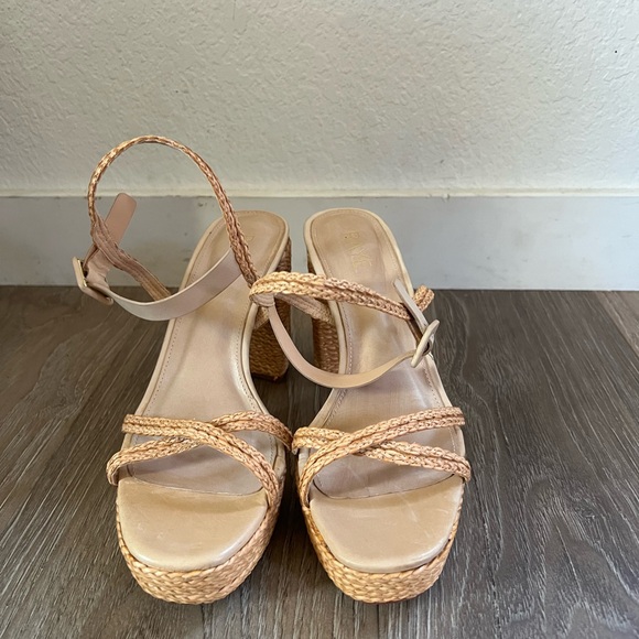 RAYE Tan Braided Platform Heels - Picture 8 of 8